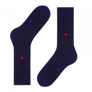 brosbi socks icon heart navy