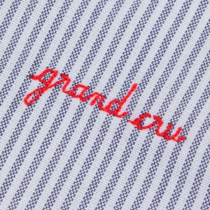 grand cru malesherbes oxford cotton shirt oxford navy white x jpg