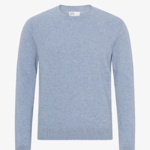 Light Merino Wool Crew Merino Crewneck Light CS Polar Blue