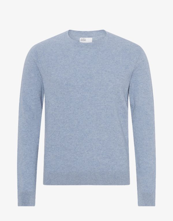 Light Merino Wool Crew Merino Crewneck Light CS Polar Blue