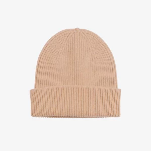 Merino Wool Beanie Beanie CS Honey Beige jpg