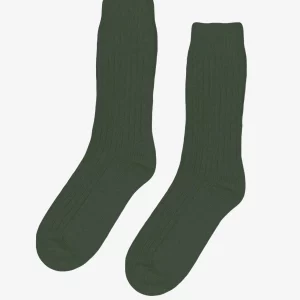 Merino Wool Blend Sock Merino Wool Blend Sock CS Emerald Green jpg