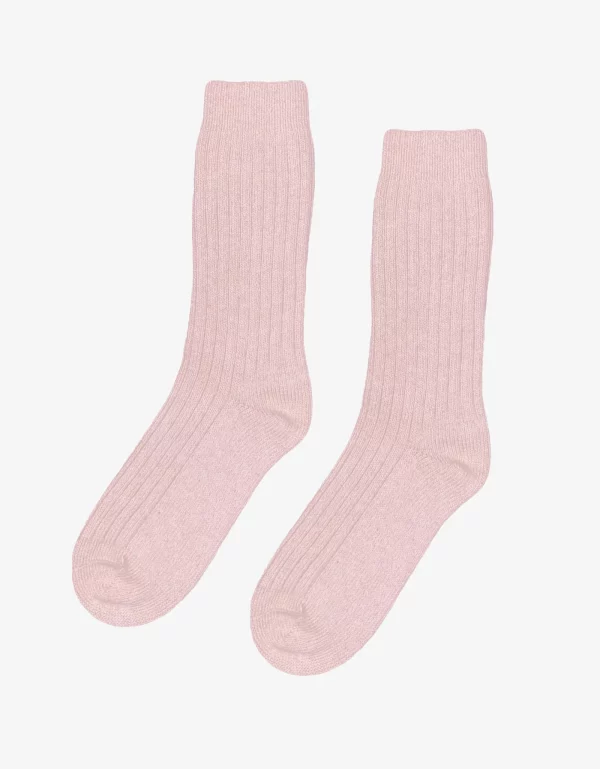 Merino Wool Blend Sock Merino Wool Blend Sock CS Faded Pink jpg