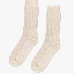 Merino Wool Blend Sock Merino Wool Blend Sock CS Ivory White e d dc fa jpg