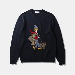 WALKINGDOGSWEATER NAVY A x png