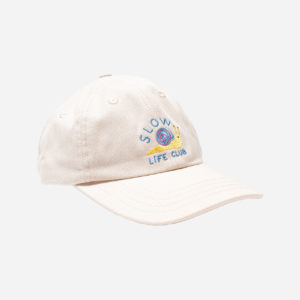 casquette slow life ecru