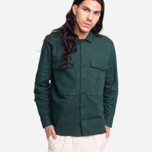 chemise dundee vert foret