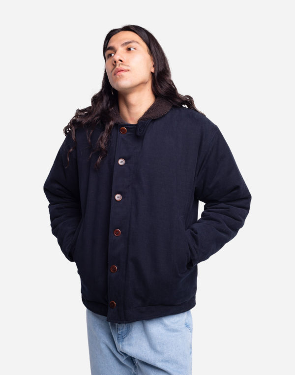 manteau mermoz marine