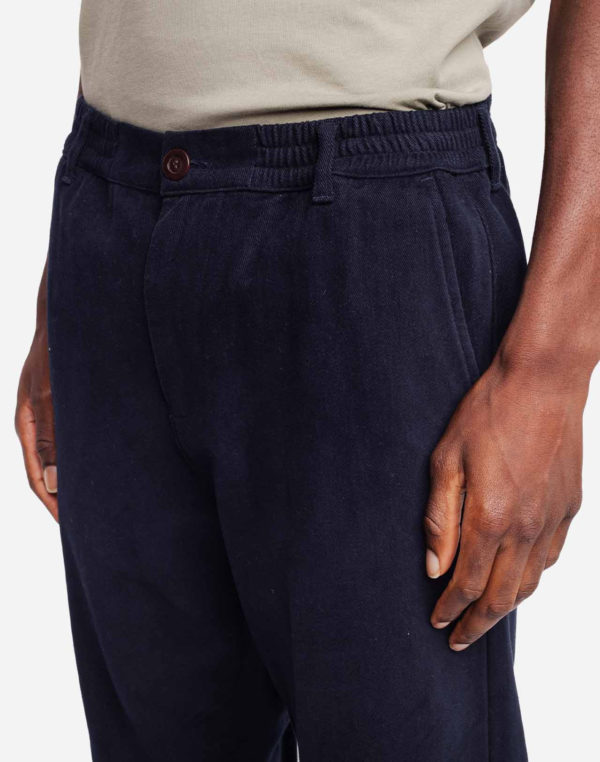 pantalon chino marine