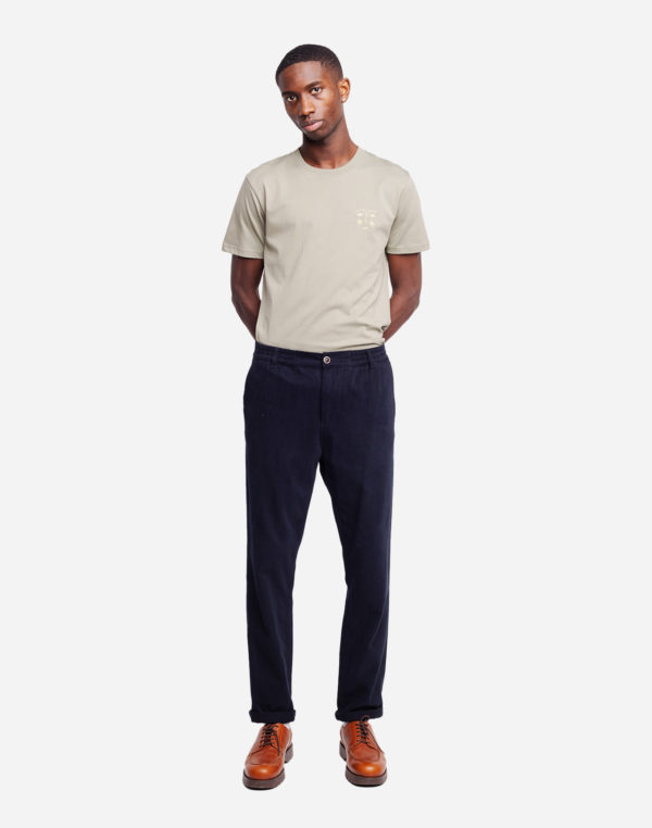 pantalon chino marine