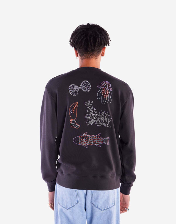 sweat falmouth noir carbone