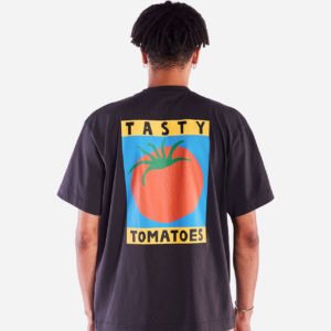 t shirt ample tasty tomatoes noir carbone