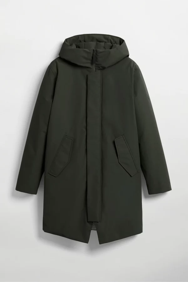Gunter ELVINE winter coat shelter green jpg