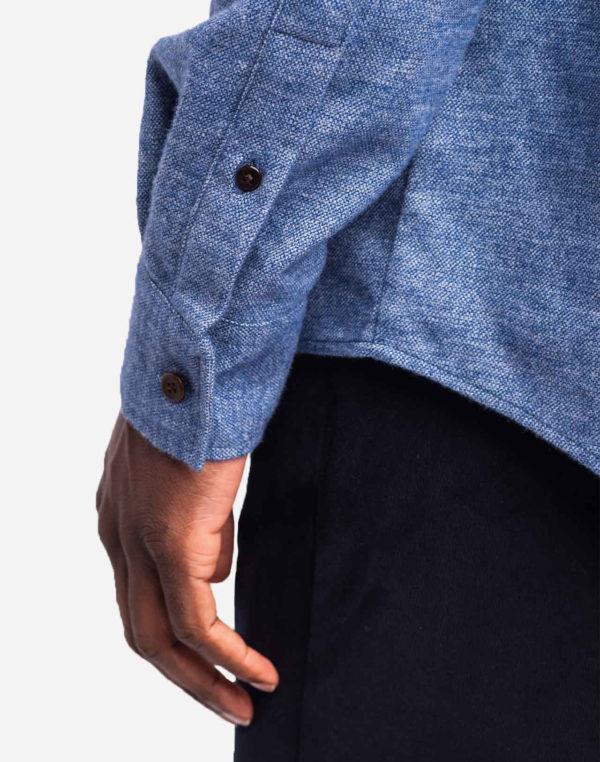 chemise classico barneville bleu chine