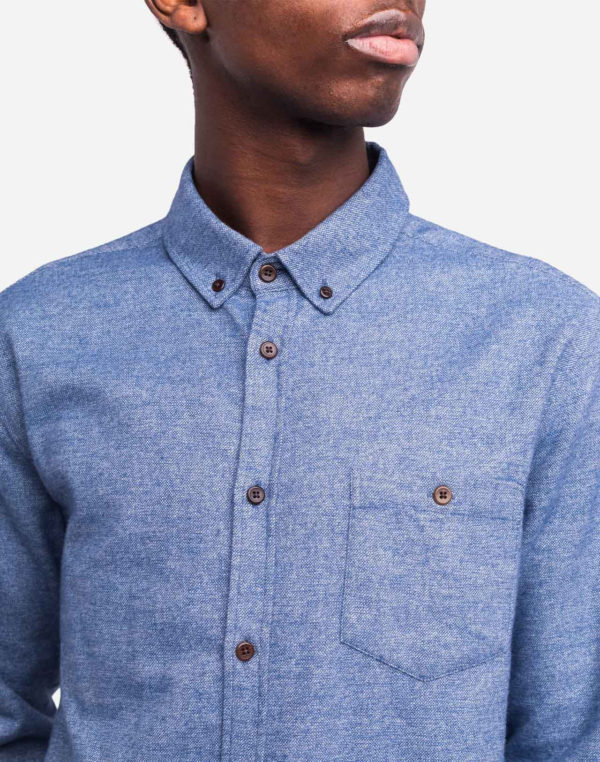 chemise classico barneville bleu chine