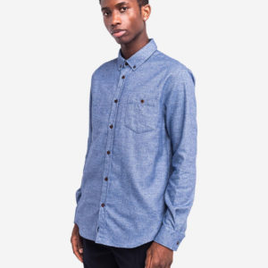 chemise classico barneville bleu chine