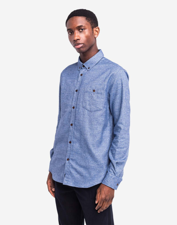 chemise classico barneville bleu chine