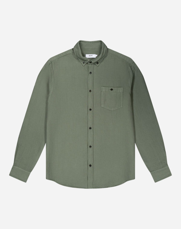 chemise classico marsh kaki