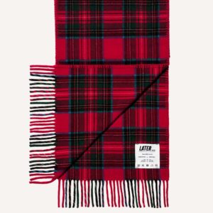 echarpe tartan stewartrouge packshot
