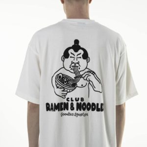 NWT NOODLES WHITE TEE