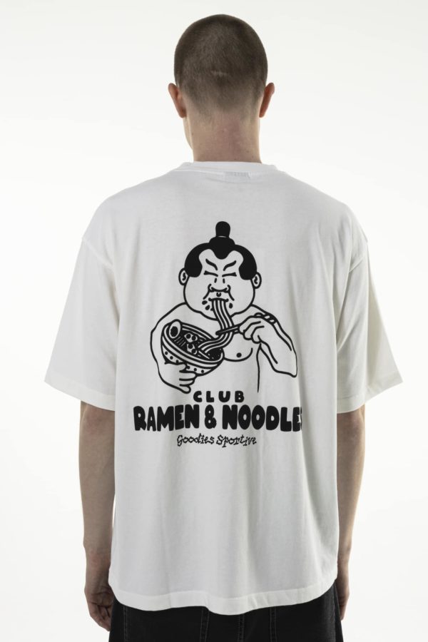 NWT NOODLES WHITE TEE
