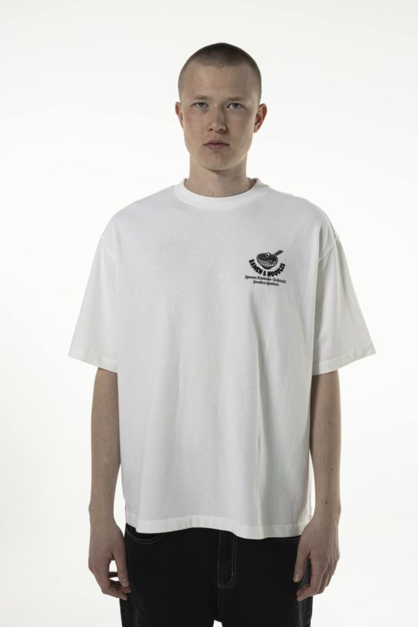 NWT NOODLES WHITE TEE