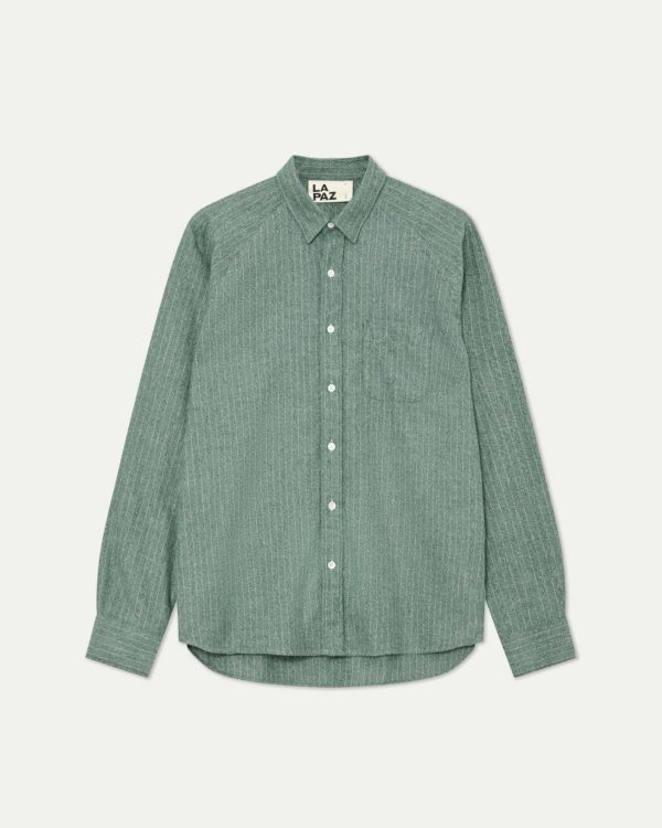 LAPAZ AW MIRRA GREEN HERRINGBONE