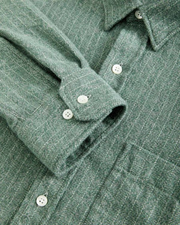 LAPAZ AW MIRRA GREEN HERRINGBONE